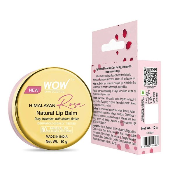 Wow Skin Science Himalayan Rose Lip Balm Hot on Sale