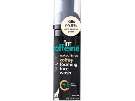 mCaffeine Anti Acne Coffee Foaming Face Wash Discount