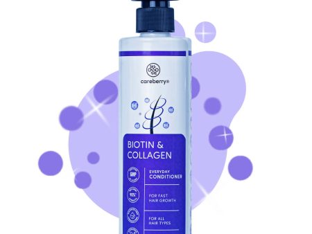 Careberry Biotin & Collagen Everyday Conditioner For Fast Hair Growth Online now