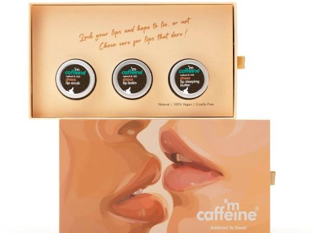 mCaffeine Choco Kissed Lip Gift Kit Discount