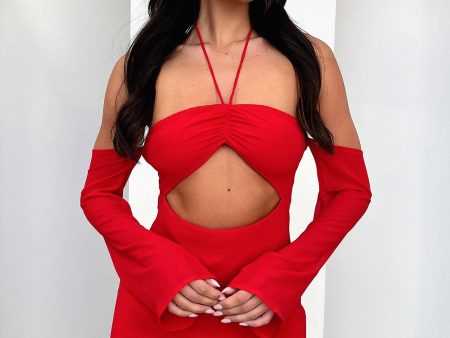 Alyria Dress - Red Sale